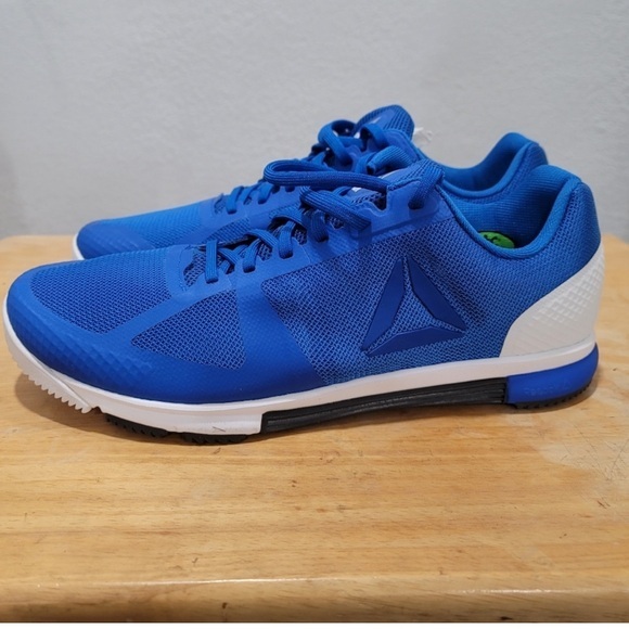 Reebok Crossfit Speed TR 2.0Blue White Sneakers BS5792Mens Size 9